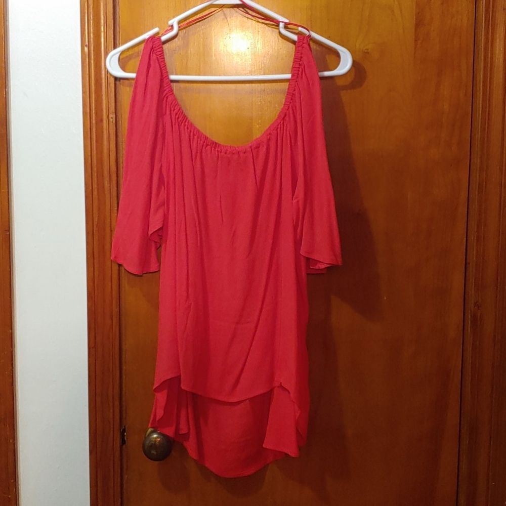 Venus flutter sleeve top